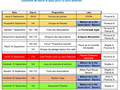 Planning Septembre Béziers- Agde - Vias