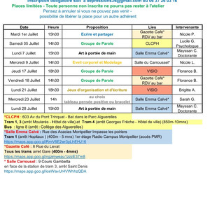 Planning Juillet Montpellier Image 1